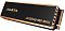 Фото-3 SSD ADATA LEGEND 960 MAX, ракурс спереди под углом слева; чёрный радиатор с медно-золотистой рамкой, слева открыта часть платы с контактной площадкой и монтажным вырезом, по центру видна маркировка ADATA. Изображение показывает конструкцию корпуса и торцевую часть модуля для карточки товара.