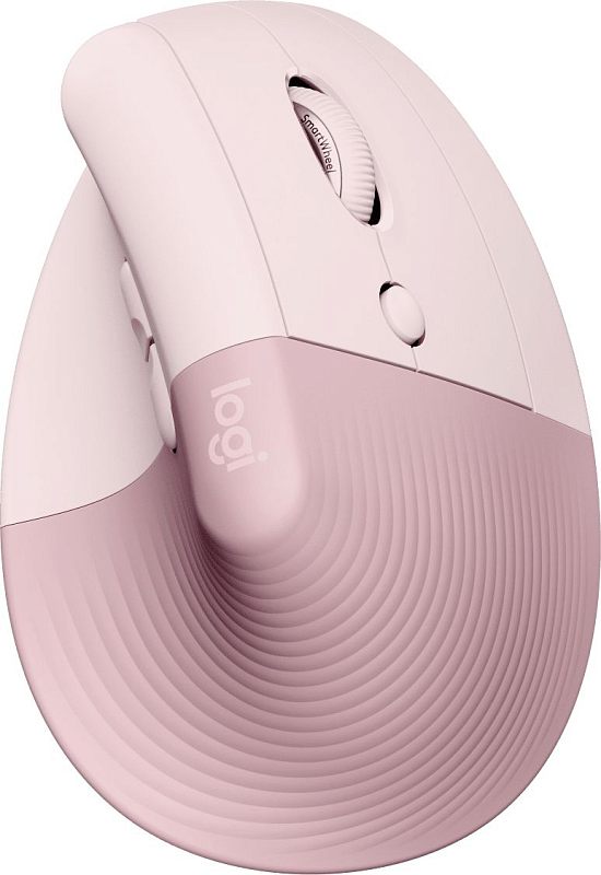 Фото Мышь Logitech Lift Беспроводная розовый, 910-006478