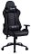 Фото-3 Кресло для геймеров CACTUS с RGB-подсветкой чёрный, эко.кожа, CS-CHR-0099BL