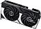 Фото-5 Видеокарта ASUS GeForce RTX 5070 Dual OC, вид сверху на лицевую сторону: два вентилятора, логотипы ASUS и верхняя грань с надписью GeForce RTX; ракурс показывает компоновку вентиляторов и боковой профиль карты.
