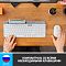 Фото-5 Клавиатура Logitech K580 920-009209, правый профиль: белый клиновидный корпус, низкопрофильные клавиши и выступающая серая верхняя планка с пазом-подставкой; изображение на светлом фоне для карточки товара, показывает форму корпуса по правому торцу.