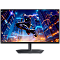 Фото-1 Gigabyte MO27Q3 EK, монитор 27 дюймов, вид спереди; на фото тонкие рамки, экран с городской игровой сценой, центральная стойка и многогранная подставка, чёрный корпус; изображение показывает фронтальный дизайн модели для страницы товара.