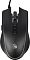 Фото-3 Проводная мышь A4Tech Bloody Q81, вид сверху без подсветки; показаны колесо прокрутки, три кнопки за колесом и тонкие световые контуры на корпусе, цвет чёрный; фото помогает оценить компоновку верхних элементов на странице товара.