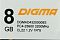 Фото-3 Модуль памяти Digma DGMAD43200008S, крупный план маркировочной обёртки на упаковке. Видны надпись Digma, обозначение 8 GB и строка с моделью DGMAD43200008S и частотой 3200MHz. Изображение важно для страницы товара, потому что показывает читаемую маркировку и идентификацию модели.