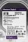 Фото-5 Жёсткий диск Western Digital WD Purple WD84PURZ, крупный план этикетки; читаются «8TB», WD84PURZ, «SATA 6Gb/s» и знаки сертификации, видна текстура металлической крышки; важно для точной проверки маркировок и интерфейса.