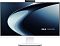 Фото-8 Моноблок Asus V470VAK-WPE1230 27 дюймов, фронтальный вид спереди; белый корпус, тонкие рамки, выдвижная веб-камера по центру и овальное основание; изображение показывает основную лицевую часть моноблока для страницы товара.