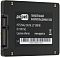 Фото-2 SSD PC PET PCPS256G2 256GB 2.5, вид под углом спереди; чёрный корпус с наклейкой pcpet, видны боковые грани и тонкий профиль корпуса; светлый фон, фото важно для страницы товара как показ формы и толщины накопителя.