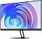Фото-2 Монитор Xiaomi Monitor A24i, ракурс спереди под углом; тонкие рамки, плоский экран; чёрный корпус и подставка, стойка наклонена назад; фото помогает оценить форму подставки и наклон экрана