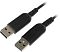 Фото-20 Комплект A4Tech F1010 (Orange), крупный план: два USB-разъёма на проводах клавиатуры и мыши, чёрные корпуса штекеров; изображение важно для подтверждения типа подключения на странице товара.