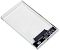 Фото-4 Внешний корпус для HDD/SSD 2.5 AgeStar 3UB2P4C, вид сверху на прозрачный корпус, внутри плата и SATA-коннектор для подключения диска