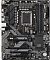Фото-2 Материнская плата Gigabyte B760 DS3H DDR4 &mdash; вид сверху на плату; видны радиатор VRM слева от сокета LGA1700, несколько слотов PCIe и 4 слота DDR4, чёрно‑серый текстолит с диагональными линиями; контекст: важно для оценки числа слотов расширения и компоновки.