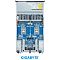 Фото-4 Серверnaya platforma gigabyte r183 z90 rev aav2 acv2 4x3 5, вид сверху со снятой крышкой; материнская плата, процессорные зоны, слоты памяти и вентиляторы показывают внутреннюю компоновку. Описание фиксирует видимые элементы, чтобы изображение соответствовало теме страницы товара.