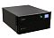 Фото-3 ИБП Systeme Electric Smart-Save Online SRT 6000, вид спереди под углом: чёрный корпус rack/tower с гладкой боковой стенкой, фактурной лицевой панелью и экраном справа. Для страницы товара это важно, потому что фото показывает глубину корпуса и внешний вид фронтальной панели.