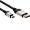 Фото Видео кабель vcom miniDisplayPort (M) -> DisplayPort (M) 3 м, CG685-3M