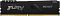 Фото-1 Модуль памяти Kingston Fury Beast Black KF436C18BB/32, вид сбоку спереди. На фото чёрная планка DIMM с высоким радиатором, крупной надписью FURY, маркировкой BEAST и обозначением DDR4 на правом торце. Изображение показывает дизайн теплоотвода для страницы товара с игровой памятью.