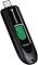 Фото-3 USB‑накопитель Transcend JetFlash 790C, вид под углом: выдвинутый USB‑C штекер, зелёный ползунок в углублении и надпись &laquo;64GB&raquo; на глянцевой вставке; показывает механизм выдвижения разъёма на странице товара.