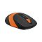 Фото-3 Мышь A4Tech FG10 Беспроводная чёрный, FG10 ORANGE