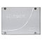 Фото-2 SSD Intel P4610 U.2 SSDPE2KE064T801 6.4TB, фронтальный ракурс без наклона. Видны серебристая лицевая крышка, четыре крепёжных винта, дугообразная линия и логотип Intel в правом нижнем углу. Фото важно для страницы товара, потому что показывает исполнение корпуса и оформление серии.