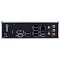 Фото-5 Материнская плата MSI X870E GAMING PLUS WIFI &mdash; задняя панель I/O крупным планом: HDMI, USB‑C и USB‑A, RJ‑45, два разъёма антенн Wi‑Fi и цветные аудиоразъёмы 3,5 мм; важно для подключения монитора, сети и периферии.
