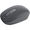 Фото-3 Мышь Logitech M196, вид сверху слева под углом; видны колесо прокрутки, логотип logi и боковая вставка с диагональным рельефом; изображение важно для страницы товара, потому что показывает внешний вид корпуса и текстуру зоны хвата.