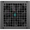 Фото-2 Блок питания для ПК Deepcool GS PN750M, фронтальный вид модульной панели; на фото крупно показаны ряды разъёмов питания с подписями для линий подключения, этот ракурс важен для проверки схемы подключений.