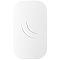 Фото-2 Точка доступа MikroTik cAP lite (RBcAPL-2nD) &mdash; вид сверху: белый корпус с рельефным логотипом MikroTik; важно для визуального сравнения модели на странице товара.