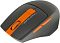 Фото-13 Мышь A4Tech FG30S Беспроводная серый, FG30S ORANGE
