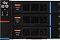Фото-11 Сервер iRU G2212iG5 12x3.5 Rack 2U, крупный план корзины накопителя с маркировкой Enterprise NVMe ID2; показаны перфорированная лицевая часть, синяя вставка, металлическая защёлка и основание лотка с прорезями под установку диска; фото важно для страницы товара, так как показывает исполнение лотка и маркировку отсека накопителя.