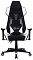 Фото-2 Кресло для геймеров CACTUS CS-CHR-090BLW чёрный, эко.кожа/сетка, CS-CHR-090BLW