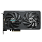 Фото-2 Видеокарта Gigabyte GeForce RTX 5060 Ti EAGLE OC, фронтальный вид; на фото чёрный кожух с двумя осевыми вентиляторами и видимыми рёбрами радиатора за ними; изображение нужно для страницы товара, чтобы показать лицевую часть системы охлаждения.