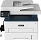 Фото-3 МФУ Xerox B235, вид спереди; сенсорный экран слева показывает пункты Copy, E-mail, Scan, сверху автоподатчик, спереди логотип Xerox, корпус белый и темно-синий на белом фоне.