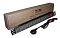 Фото-3 Сетевой фильтр (PDU) Lanmaster TWT-PDU19-10A8P 3,0 м, вид спереди ближе: ряд розеток Schuko и зона выключателя на правом торце панели, черный металлический корпус; важно для подтверждения типа розеток и наличия выключателя.