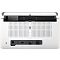 Фото-3 Сканер HP ScanJet Enterprise Flow N7000 snw1, вид сзади: белая панель с вентиляционными прорезями и нишей для разъёмов, видны сетевой порт, USB‑разъёмы и гнездо питания, фото важно для понимания подключений на странице товара.