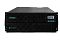 Фото-2 ИБП Systeme Electris Smart Save Online SRT G2 8000 VA SRTSE8KRTXLIG2 NC, крупный план задней панели с открытой сервисной зоной, выдвинуты внутренние модули, видны вентиляторы, направляющие и крепёж; изображение для карточки товара, показывает доступ к внутренней части корпуса.