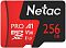 Фото-1 Карта памяти Netac P500 Extreme Pro microSDXC C10 256GB, NT02P500PRO-256G-S
