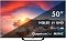 Фото-1 Телевизор Haier Smart TV S2 Pro 50, фронтальный вид на экран с тонкими чёрными рамками и центральной подставкой; на дисплее показан пейзаж и маркировка 50 дюймов, 4K UHD, HQLED, Quantum Dot и MEMC; изображение показывает внешний вид модели и ключевые технологии для карточки товара.