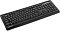 Фото-8 Клавиатура из комплекта A4Tech FG1012 Black, ракурс 3/4 на белом фоне: видны русская раскладка, блок навигации и цифровая клавиатура; показывает компоновку и профиль корпуса.