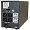 Фото-3 ИБП Powercom Imperial IMP-2000AP, задняя панель под углом; видны четыре розетки battery backup, две розетки bypass, USB, разъёмы IN и OUT, вход IEC и автоматический выключатель; изображение показывает задние подключения и распределение выходов.