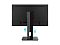 Фото-4 Монитор Бештау Valday RN27AVB 27″ IPS, вид сзади; показан механизм регулировки по высоте стрелками вверх/вниз, площадка VESA и стойка с вырезом; чёрный корпус на белом фоне, демонстрирует возможность настройки положения экрана.