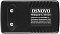 Фото-2 PoE-инжектор Osnovo Midspan-1/151GA, крупный план верхней наклейки; указаны Output Voltage 48V, Output Power 15.4W, Support PoE IEEE 802.3af, Data Speed 10/100/1000 и PoE Pins, рядом подписи Data IN и PoE Out; важно для сверки характеристик по маркировке.