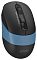 Фото-3 Мышь A4Tech Fstyler FB10C Беспроводная чёрно-синий, FB10C  ASH BLUE