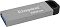 Фото-2 USB-накопитель Kingston DataTraveler Kyson 128GB, вид под углом: металлический корпус с гравировкой, разъём USB‑A с синей вставкой, чёрная петля на торце, на белом фоне; важно для страницы, чтобы показать разъём и общий профиль устройства.