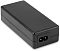 Фото-9 PoE-инжектор Digma DNP30W24GTBP, крупный план торца с разъёмом IEC C8. Важно для выбора совместимого кабеля питания и понимания подключения к сети.