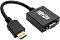 Фото-1 Видео кабель Tripp Lite HDMI (M) -&gt; VGA (F) 0.15 м, P131-06N