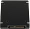 Фото-4 SSD Samsung PM9A3 MZQL2960HCJR, 2.5", 960 ГБ — вид снизу; показана плоская чёрная нижняя панель с четырьмя винтами, монтажными точками и разъёмным торцом по нижнему краю кадра, фото важно для понимания крепления и компоновки корпуса.