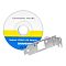 Фото-5 Сетевая карта ExeGate EXE-251 &mdash; комплект: оптический диск с надписью Realtek 2.5GbE LAN Adapter Drivers и низкопрофильная планка; видны отверстия и окна в планке; важно для понимания наличия драйверов и планки под низкопрофильный корпус.