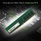 Фото-8 Модуль памяти Digma 16GB DIMM DDR4 3200MHz DGMAD43200016S, инфографика форм-фактора; модуль изображён на фоне печатной платы с подписями DIMM 288-pin и single rank 1R*8, видны четыре микросхемы; фото показывает конструкцию модуля для страницы памяти DDR4.