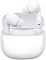Фото-2 Беспроводные наушники Xiaomi Buds 8 Lite, белые, фронтальный ракурс открытого кейса; оба наушника подняты над посадочными местами, видны ножки с маркировкой правого канала и силиконовые насадки; фото помогает рассмотреть конструкцию внутриканальных наушников на странице товара.