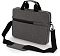 Фото-6 Сумка для ноутбука Digma N370 14,5&Prime;, вид спереди под углом: две ручки, передний карман по всей ширине с вставкой, плечевой ремень с накладкой, цвет тёмно-серый
