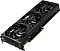 Фото-9 Видеокарта Palit GeForce RTX 5060 Ti Infinity 3, вид сверху-спереди под углом; показаны три вентилятора, боковые надписи Infinity и GeForce RTX, виден разъём питания и торцевая часть корпуса, цвет чёрный; изображение помогает оценить компоновку верхней и боковой граней.